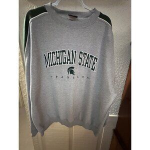 Michigan State Spartans Varsity Classics Gray Crewneck Sweatshirt - XL